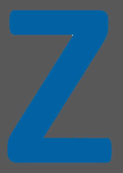 Alphabet Single Letters- Z