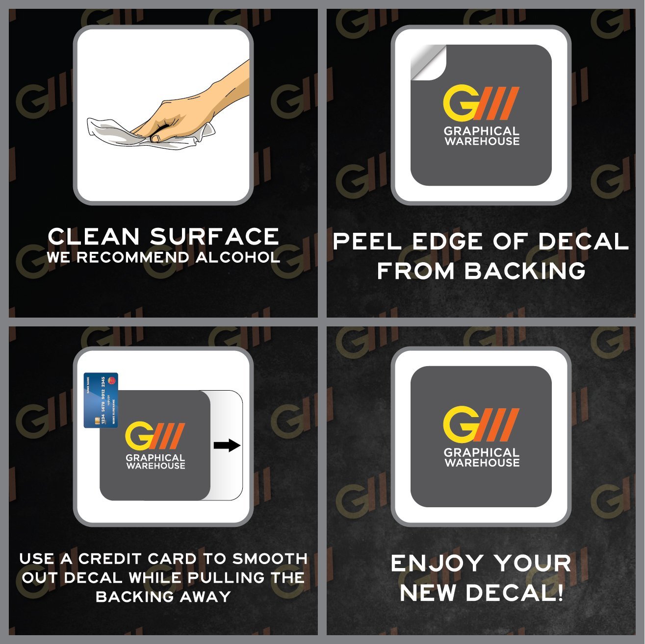 "Social Distancing" Guidelines, Adhesive Durable Vinyl Decal- 7x10"