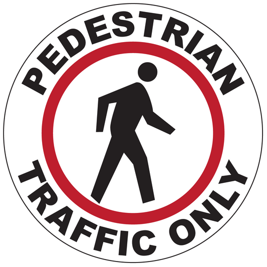 Pedestrian Traffic Only - Graphical Warehouse