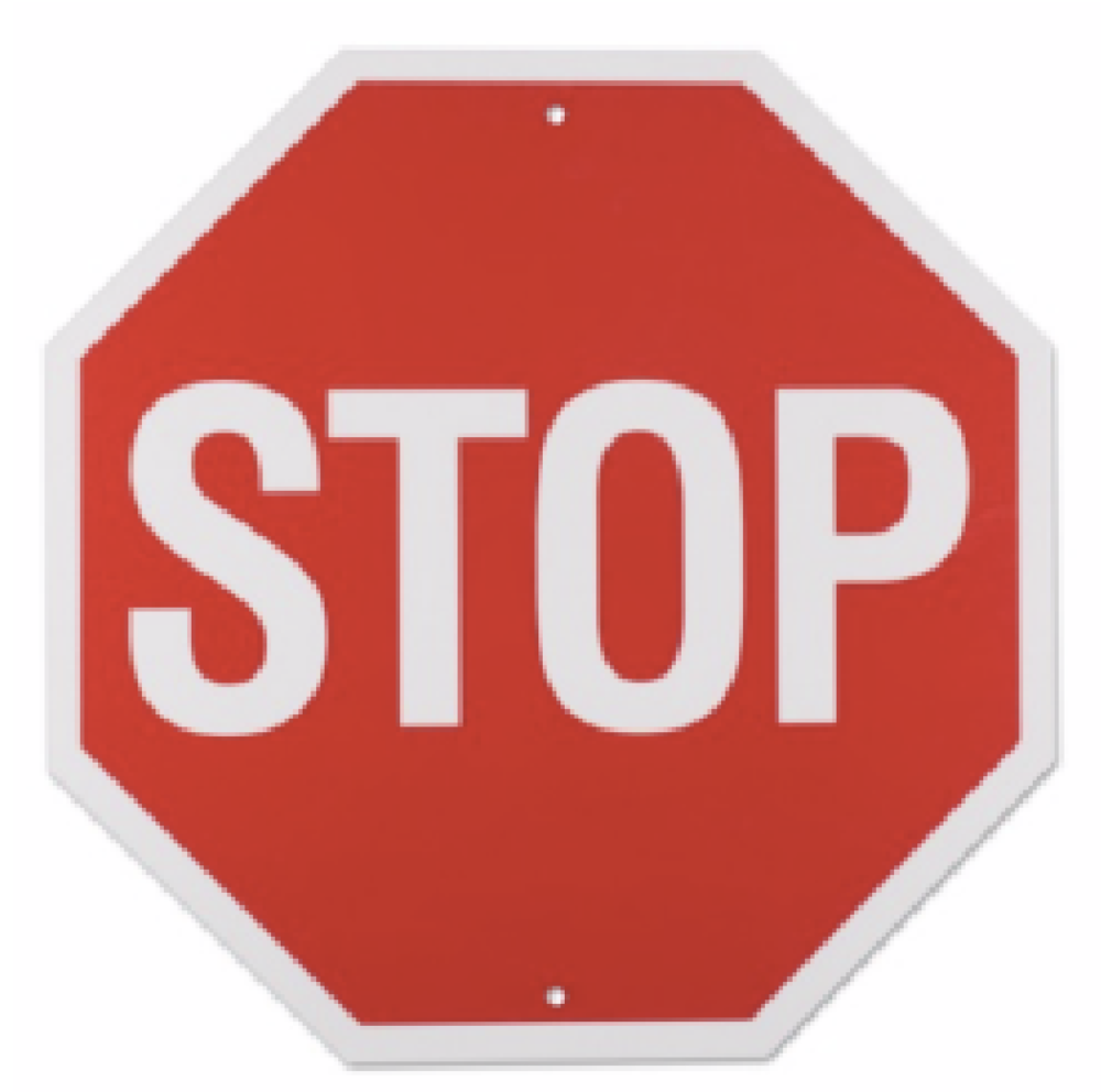 Stop Sign Reflection Reflective Aluminum Stop Sign (Rigid) – Graphical Warehouse