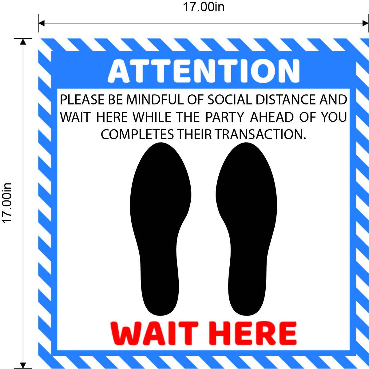 Next In Line Here Sign