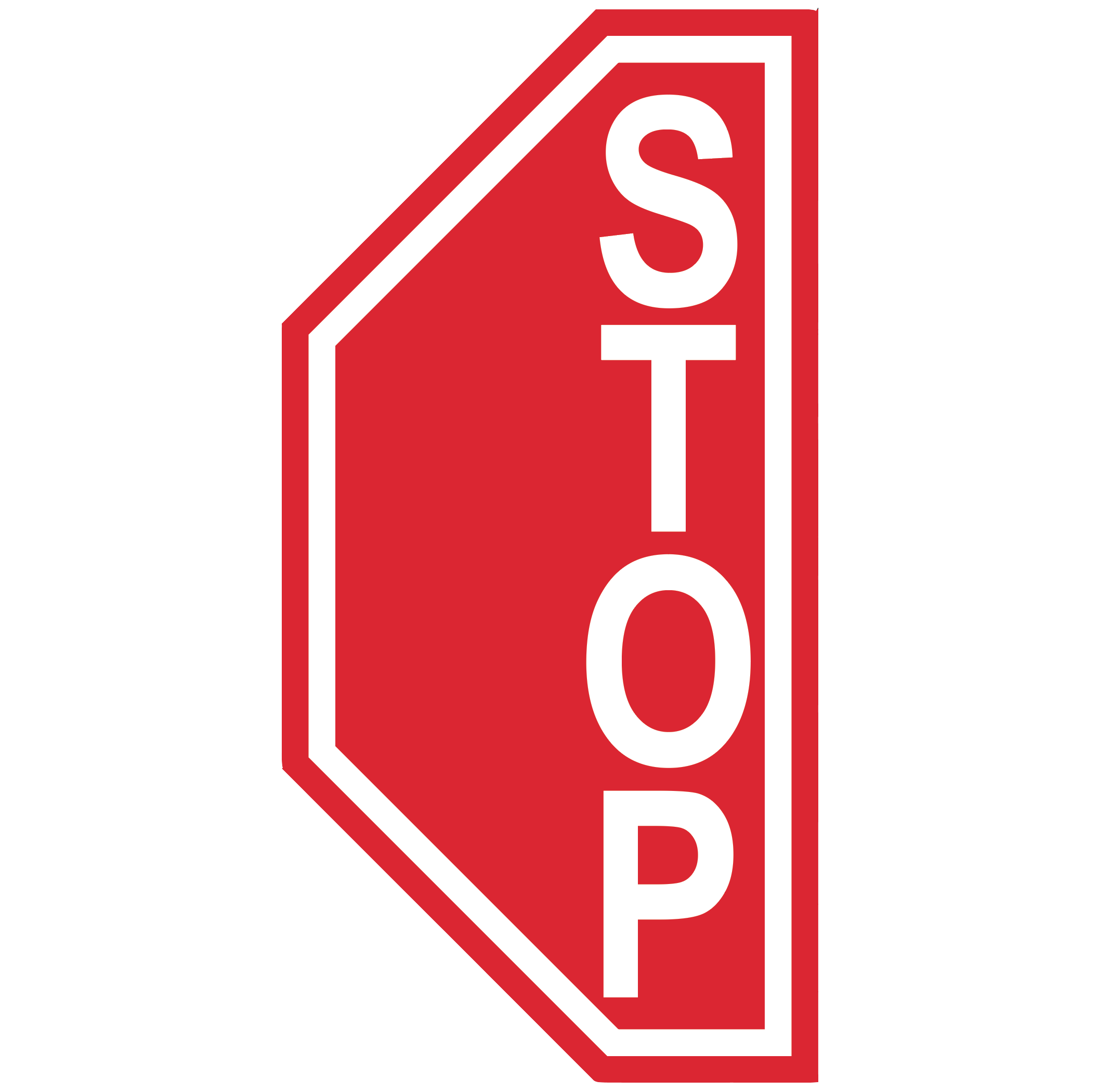 Left Hand Side Stop Stop Sign