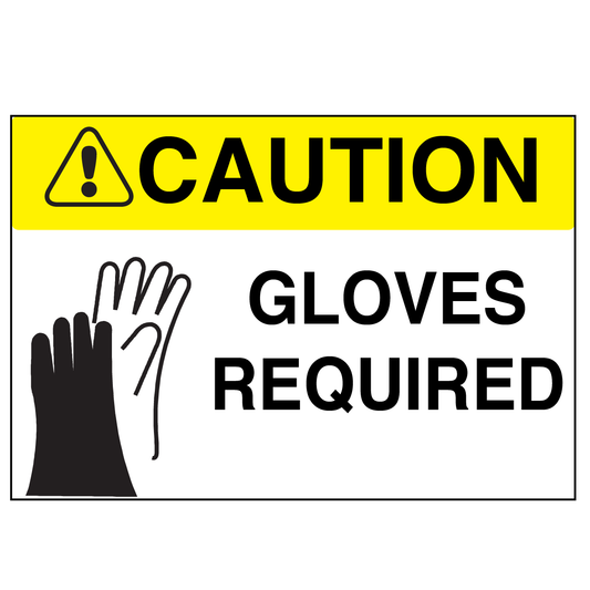 Gloves Required - Graphical Warehouse