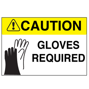 Gloves Required - Graphical Warehouse