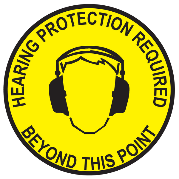 WARNING: Hearing Protection Required - Graphical Warehouse