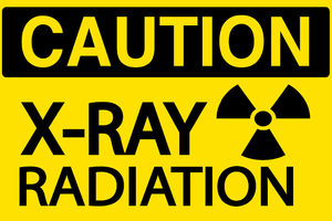 X-ray Radiation sign - Graphical Warehouse